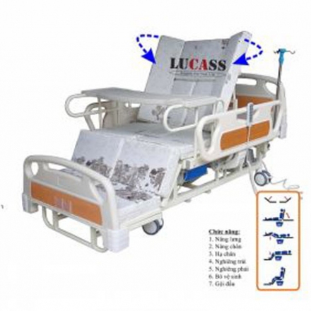 Giường bệnh điện cơ 11 chức năng Lucass GB-4